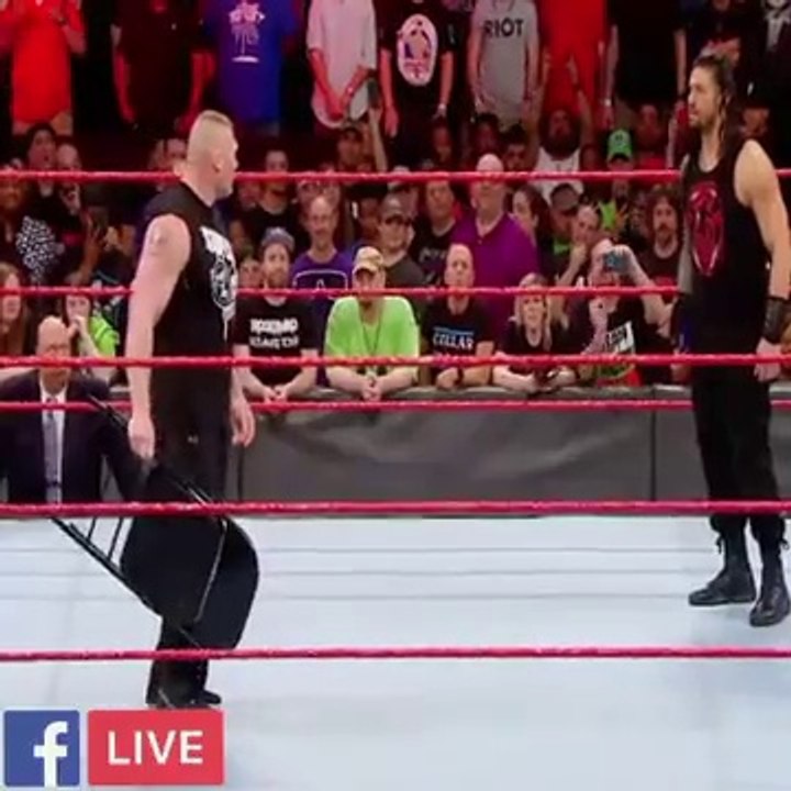 Brock Lesnar took revenge on Roman Reigns|#BrockLesnar #RomanReigns