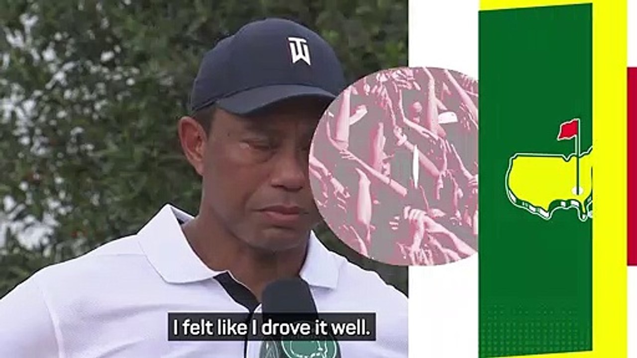 Woods disappointed with underwhelming opening Masters round