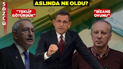 Kılıçdaroğlu-Muharrem İnce Arasındaki Teklif Tartışması Büyüyor! Fatih Portakal'dan Çarpıcı Yorum