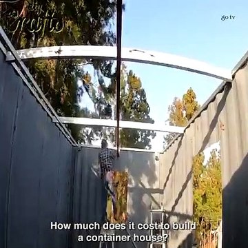 couple building a container house in a jungle Couple Builds SHIPPING CONTAINER HOMe No Experience