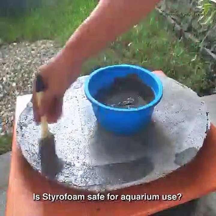 Design Ideas - Turn Ugly Corner Into a  mini landscape realistic waterfall aquarium  Cement Ideas