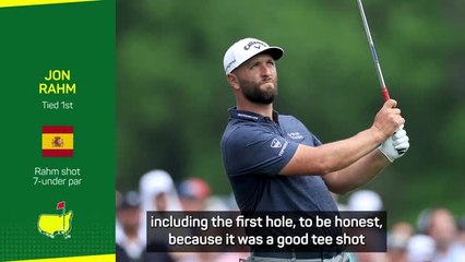 Rahm's opening round 'up there' with the best of his career