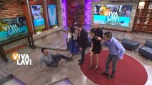 Tremendo beso entre Ángel Castro y El Doc
