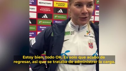 Ada Hegerberg sobre las 15