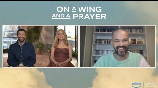 Heather Graham and Jesse Metcalfe on their new faith-based true story drama, On A Wing and a Prayer