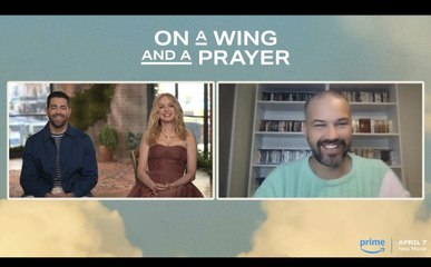 Heather Graham and Jesse Metcalfe on their new faith-based true story drama, On A Wing and a Prayer