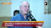 Actividades de Semana Santa: Se realizó la Misa Criolla en Posadas