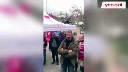 CHP’liler, Memleket Partisi’nin standına saldırdı! Demek durum bu kadar kötü