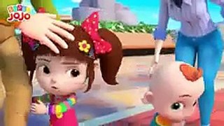 Wheels on the Bus Go Round and Round & More Nursery Rhymes & Kids     Super JoJo_144p