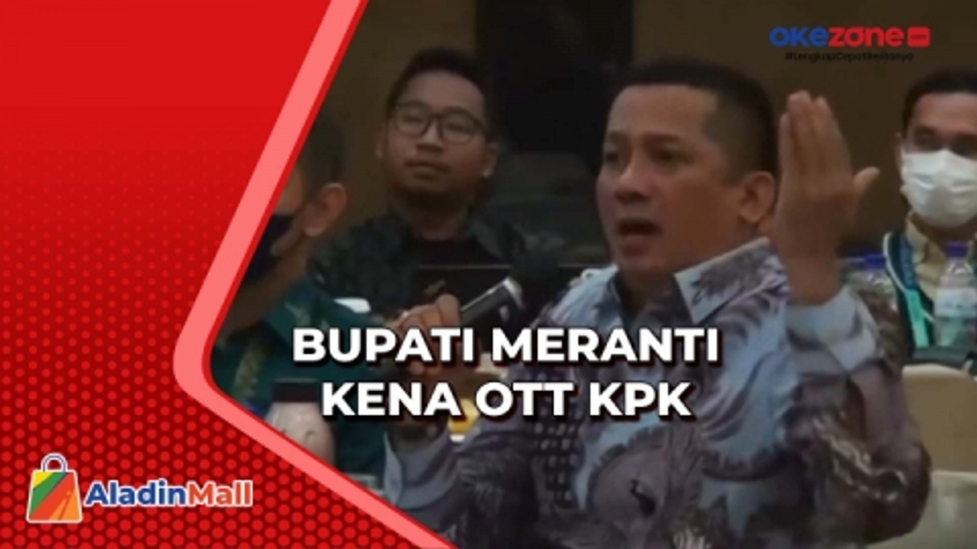 ⁣Bupati Meranti Terjaring OTT KPK
