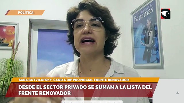 Sara Butvilofsky comentó sus propuestas como candidata a diputada provincial