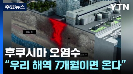 "오염수 우리 해역 도착, 짧으면 7개월...기상 변화로 더 빨라진다" / YTN