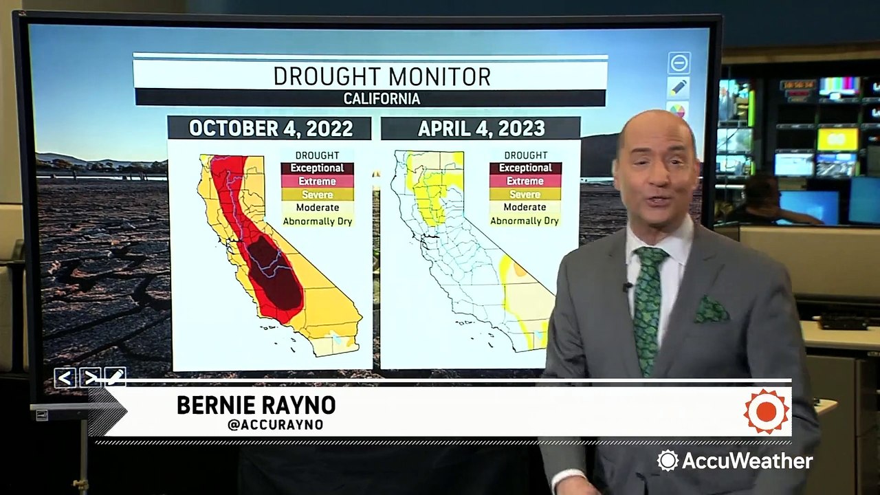 California's drought is virtually gone