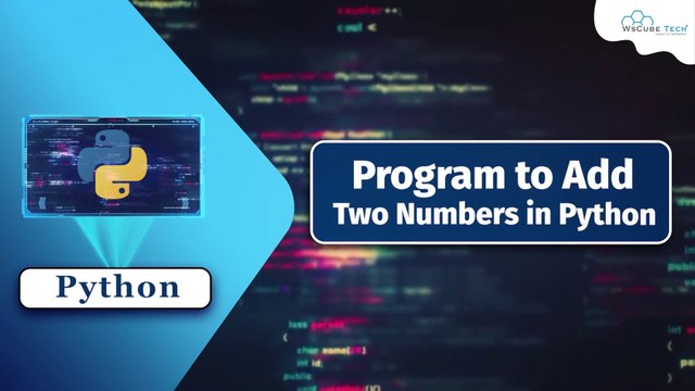 Python Program to Add Two Numbers (HINDI) - Python Programming [78FsbjYSWIU]