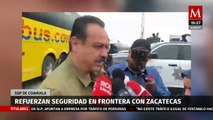 Con ayuda de drones, la SSP de Coahuila refuerza seguridad en frontera con Zacatecas