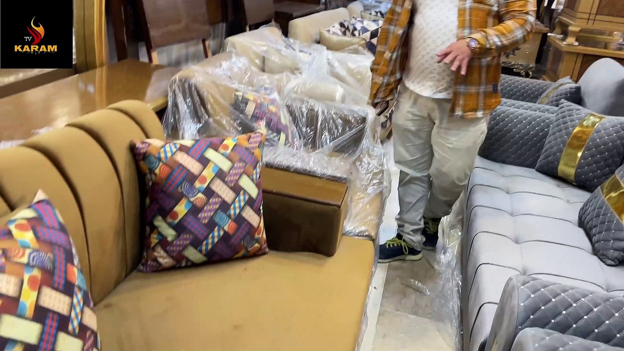 Sofa Bed ! Double Sofa Bed ! Sofa Come Bed ! Zeeshan Furniture Gallery Rawalpindi ! Furniture Market Rawalpindi