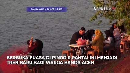 Berbuka Puasa Sambil Menikmati Senja di Pantai Ulee Lheue Aceh