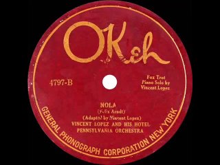 1922 Vincent Lopez - Nola