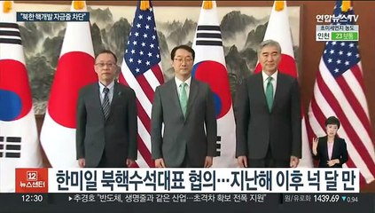 한미일 북핵대표 공동성명…"북 해외 노동자 송환해야"