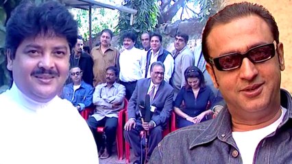 Udit Narayan & Gulshan Grover At Song Recording Of "Aur Phir Ek Din"