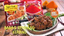 Resipi BABA’S Rendang Kerang | Minit Express