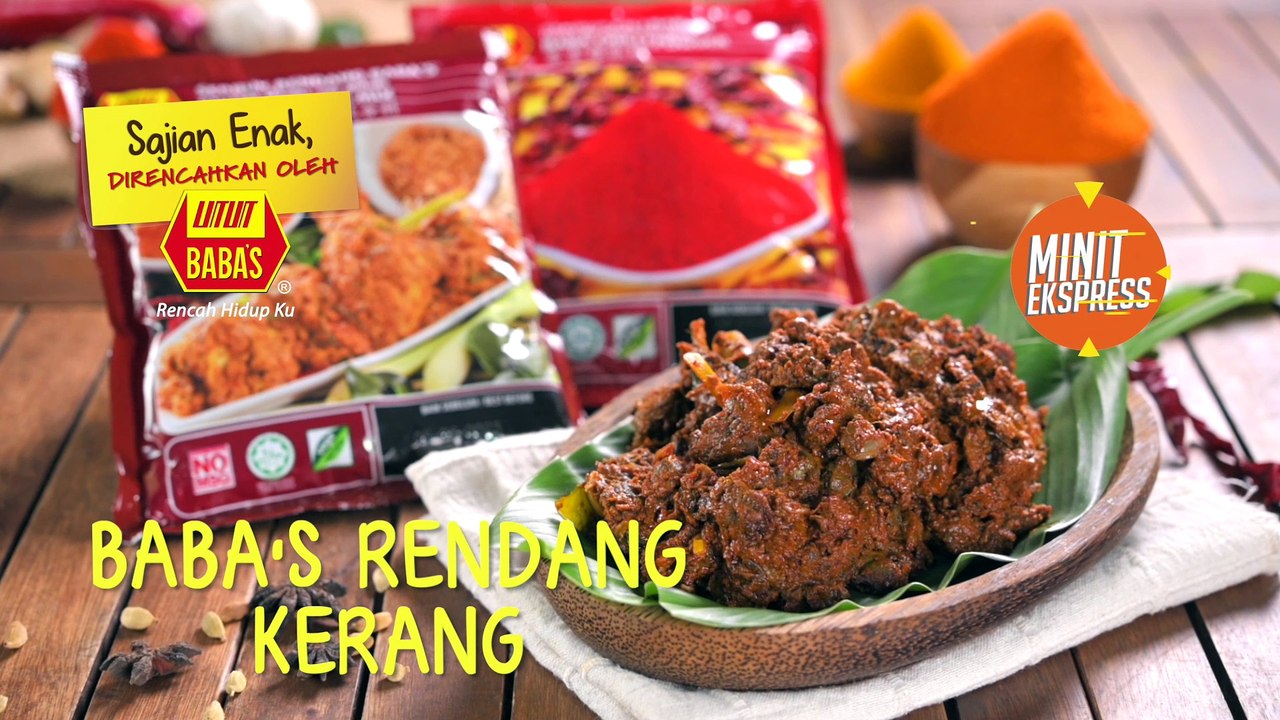 Resipi BABA’S Rendang Kerang | Minit Express - Video Dailymotion