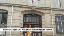 Manifestations : 111 interpellations en France