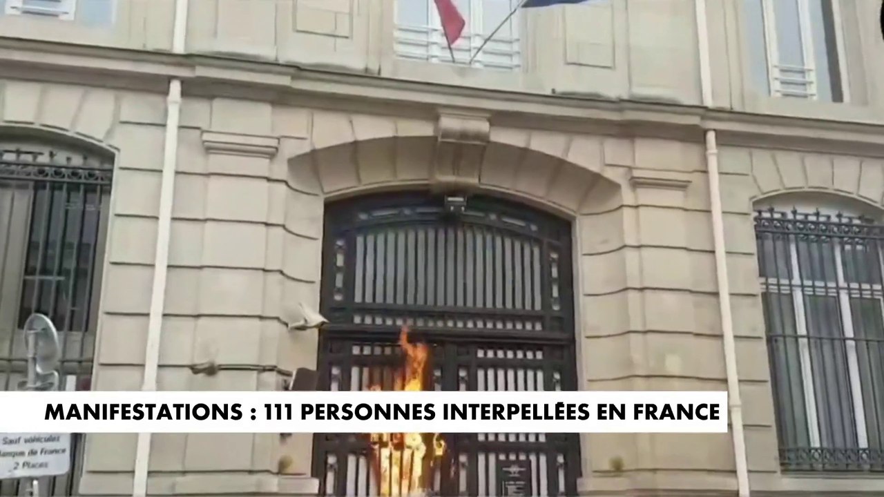 Manifestations : 111 interpellations en France