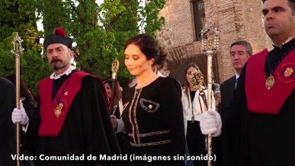 Ayuso visita la Semana Santa de Alcalá de Henares