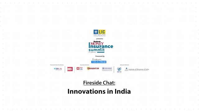 #OutlookMoney Insurance Summit 2023: Fireside Chat: Innovations in India