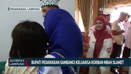 Bupati Pesawaran Sambangi Keluarga Korban Dukun Mbah Slamet