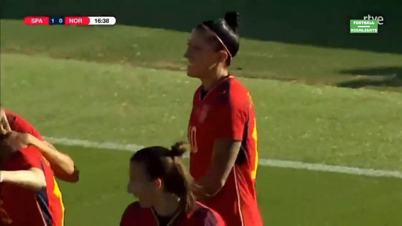 Spain vs Norway Highlights Women's Football Friendly International
