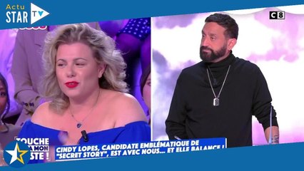 TPMP : d'humeur coquine, Cindy Lopes balance toute sa vie sentimentale en plein direct