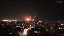 شاهد: القبة الحديدية الإسرائيلية تُسقط صواريخ أطلقت من قطاع غزة