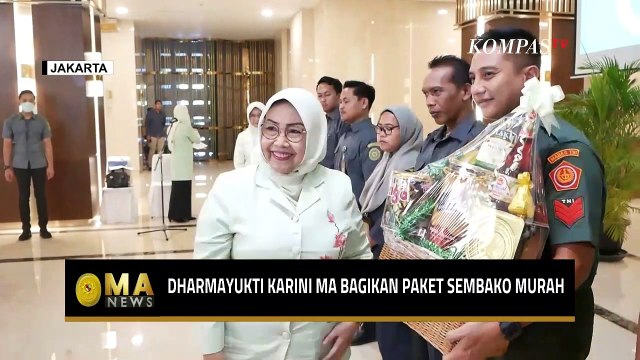 Dharmayukti Karini Bagikan 2 Ribu Paket Sembako Murah di Lingkungan Mahkamah Agung - MA NEWS