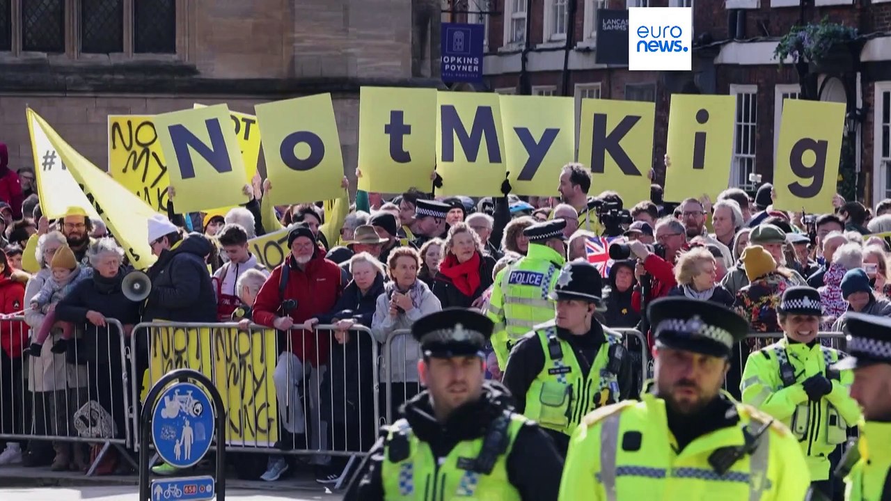 'Not My King': Protest gegen Charles III. einen Monat vor der Krönung