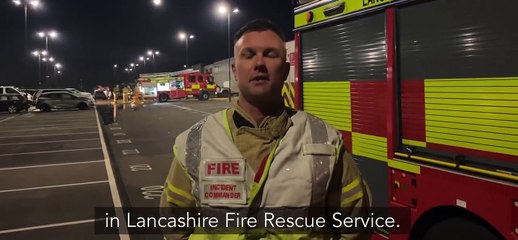 Preston Jaguar Land Rover fire update
