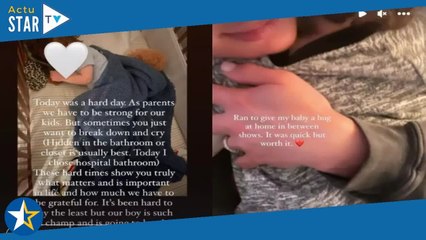 “Juste envie de m'effondrer” : terrible nouvelle pour Lea Michele, son fils à nouveau hospitalisé