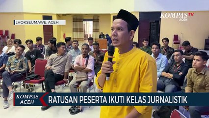AJI Lhokseumawe Gelar Kelar jurnalistik Ramadan