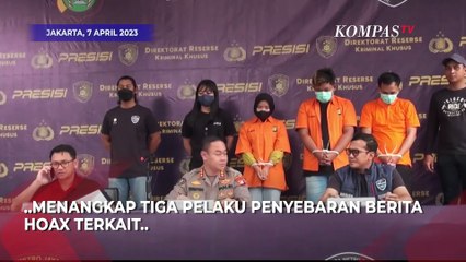 Tampang 3 Pelaku Penyebar Hoax Penyelewengan Barbuk Thrifting Ditangkap