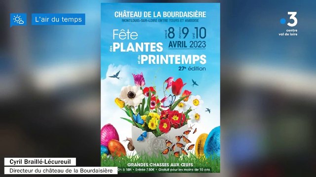 L'air du temps - La fete des Plantes et du Printemps au Chateau de la Bourdaisière à Montlouis