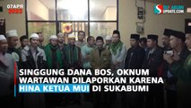 Singgung Dana BOS, Oknum Wartawan Dilaporkan karena Hina Ketua MUI di Sukabumi