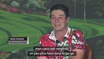 Masters - Hovland : “Ne pas avoir peur de jouer avec Tiger Woods”