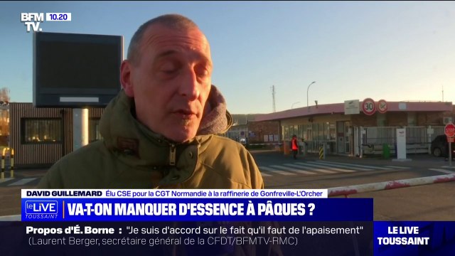 C'est une victoire : David Guillemard (CGT Normandie) satisfait de la suspension des réquisitions à la raffinerie de Gonfreville-l'Orcher