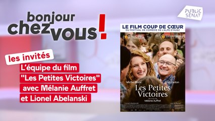 Les invités du film "Les Petites Victoires" avec Mélanie Auffret et Lionel Abelanski