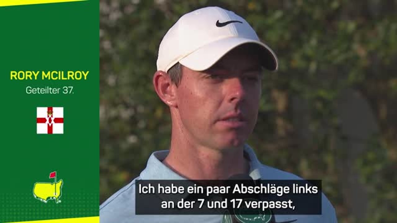 Mcilroy zu masters-start: "ein bisschen unsauber"