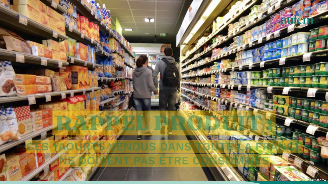 Rappel produit : ces yaourts vendus dans toute la France ne doivent pas être consommés