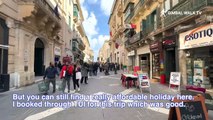 VALLETTA MALTA (Full tour of Valetta the capital city of Malta
