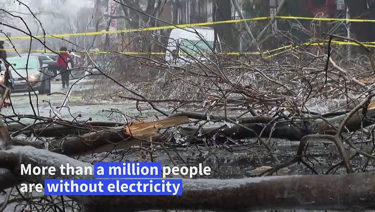Montreal remains frozen as ice storm causes major damage
