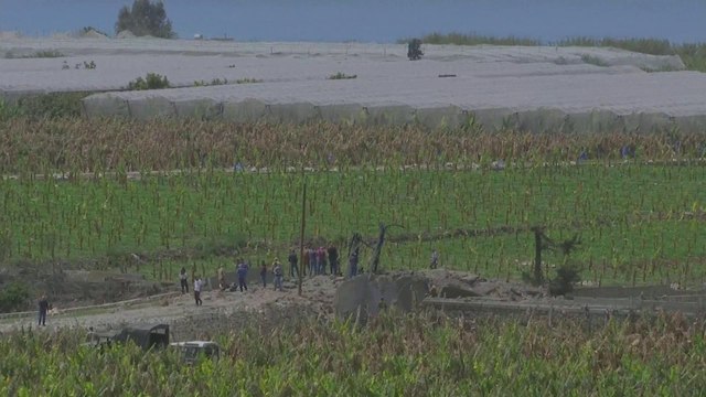 صور لتفقد القوات الدولية للمنطقة الحدودية في جنوب لبنان